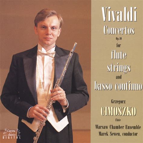 Vivaldi Concertos Op 10 For Flute Strings And Basso Continuo By