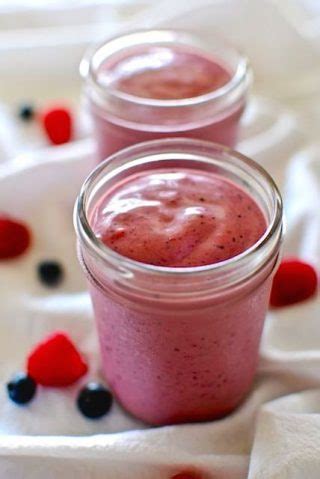 Peanut Butter and Jelly Smoothie - Eating Made Easy