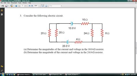 Solved Consider the following electric circuit. Determine | Chegg.com 