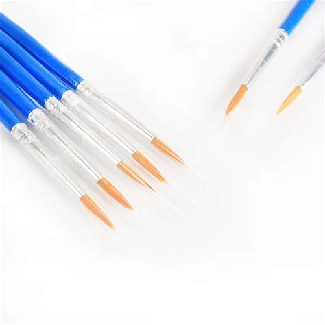 Pcs Nylon Hair Watercolor Hook Line Pen Painting Brushes Art Tool