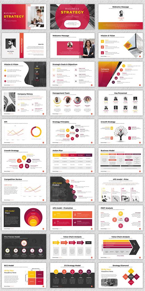 Business Strategy PowerPoint Templates - TemplateMonster