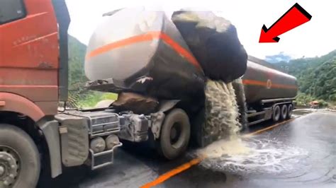 Extreme Dangerous Idiots Dump Truck Fails Skills Operator Heavy