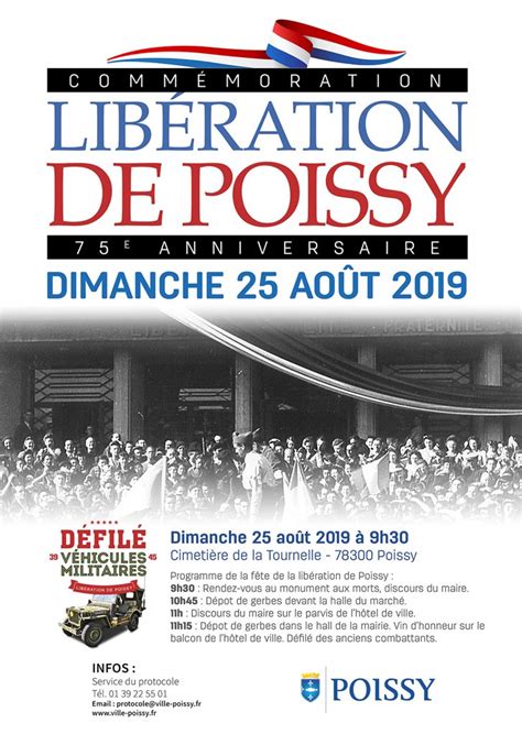 Ville De Poissy On Twitter A Deux Jours Du 75e Anniversaire De La