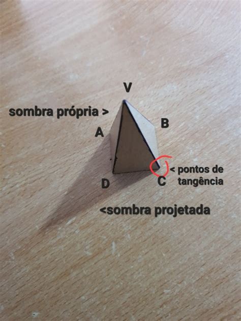 Como unir sombra própria e projetada Geometria Descritiva descomplicada