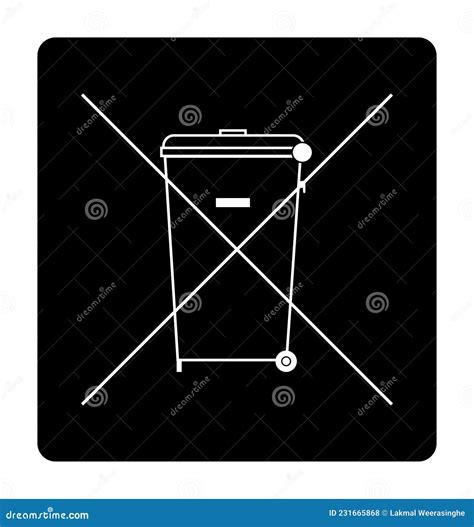 The Crossed Out Wheelie Bin Waste Electrical And Electronic Equipment