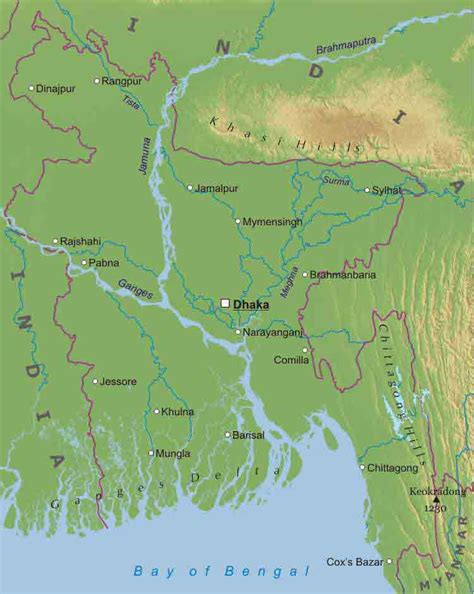 Maps Of Bangladesh Map Library Maps Of The World