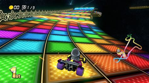 Mario Kart Rainbow Road Wallpapers Top Free Mario Kart Rainbow Road