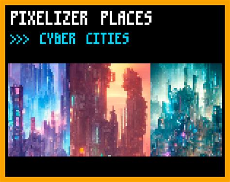 Pixelizer Places: Cyber Cities by Megabyte Games