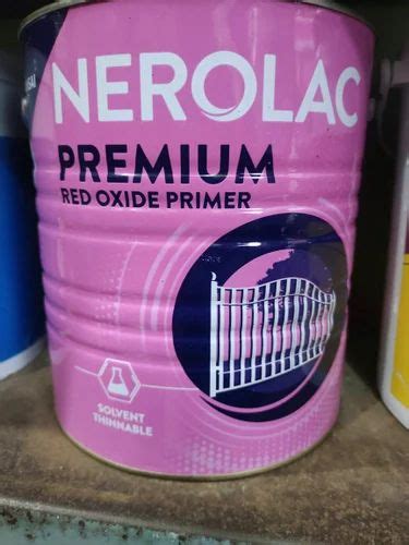 Primer Nerolac Premium Red Oxide Primer From Habra