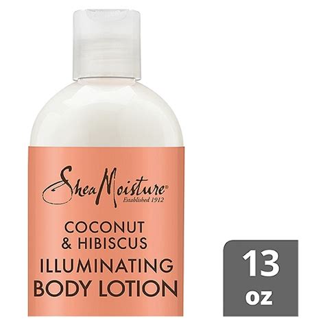 Shea Moisture Coconut And Hibiscus Illuminating Body Lotion