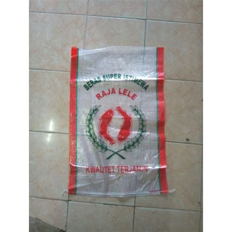 Jual Karung Beras Kg Sablon Warna Transparan Baru Shopee Indonesia