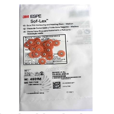 3m Sof Lex Extra Thin Contouring And Polishing Discs Kit At Best Price