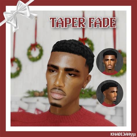 MERRY EARLY CHRISTMASSSS Khadijah551 Sims 4 Hair Male Sims 4 Afro