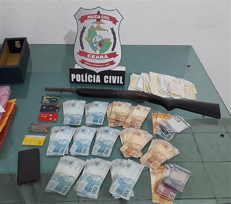 Pc Ce Prende Homem Suspeito De Ameaça E Porte Ilegal De Arma De Fogo Em