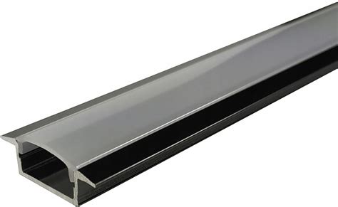 Avanti Profil Aluminiowy Taśm Led Z Kloszem 2M Wpuszczany Led022Black