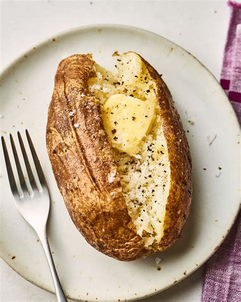 Microwave Baked Potato Recipe Kitchn