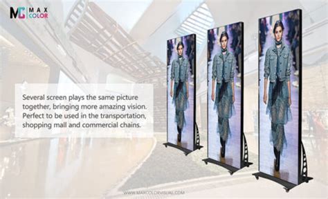 Indoor LED Poster Screen Maxcolorvisual