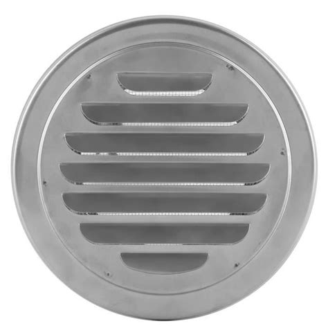 Yosoo Grille De Ventilation Ronde Couvercle De Ventilation En Acier