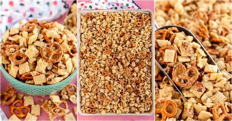 The Best Sweet Chex Mix Recipe - Play Party Plan