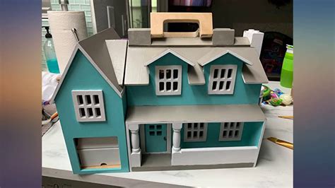 Melissa Doug Fold Go Dollhouse Review Youtube