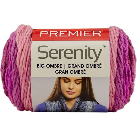 Premier Yarn Serenity Chunky Ombre Big Raspberry