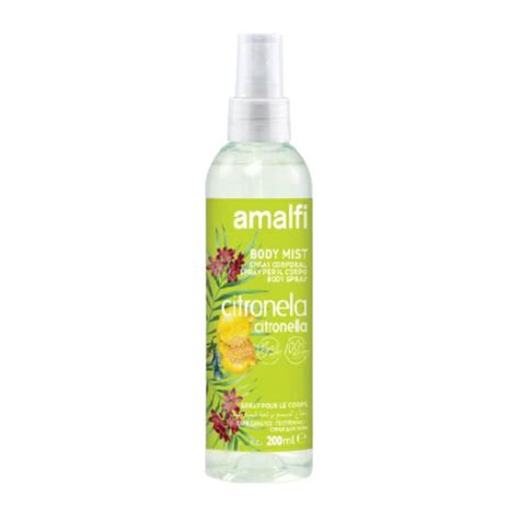 Amalfi Body Spray Citronella 200ml Chopbox