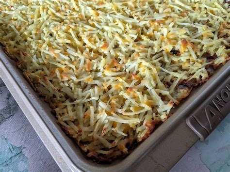 Cheesy Sheet Pan Hash Browns Allrecipes