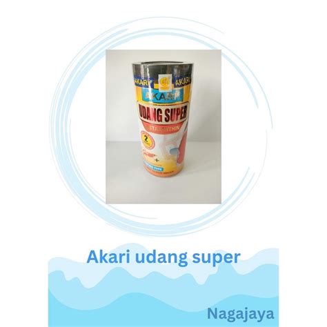 Jual Udang Kering Botol Akari Super Red Astaxanthin Gr Pakan Ikan