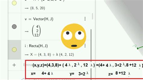 Ecuaciones ParamÉtricas De La Recta Tangente A La Curva En El Punto T 0 Geogebra Apoyo Youtube