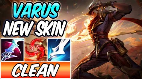 High Noon Varus New Amazing Skin Adc Gameplay Full Lethality Build