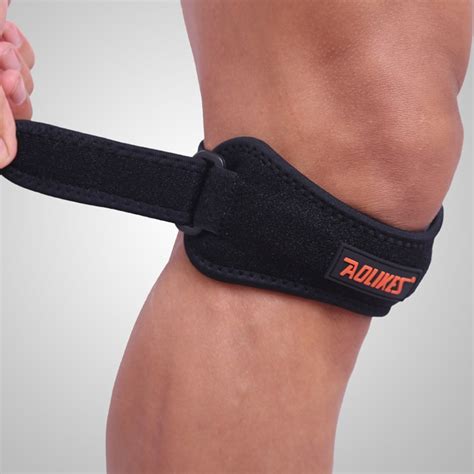 1PC Patella Kneecap Band Adjustable Silica Gel Knee Tendon Strap