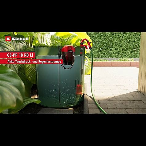 Einhell Power X Change Akku Klarwasserpumpe Ge Pp Rb Li Solo V