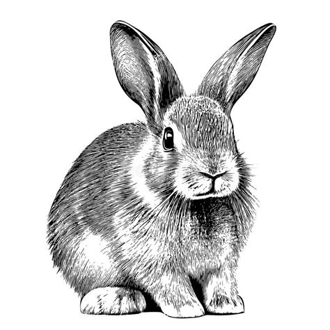 Sitting Rabbit Sketch Stock Illustrations – 1,345 Sitting Rabbit Sketch ...