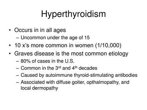 PPT Hyperthyroidism And Thyroid Storm PowerPoint Presentation Free