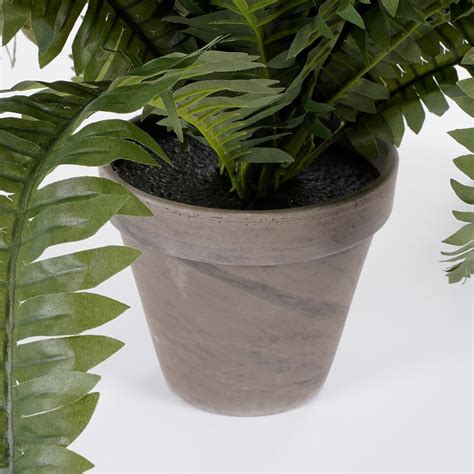 Mica Decorations Kunstplant Varen Groen In Pot 42 Cm Leen Bakker