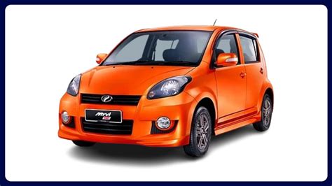 12 Jenis Kereta Myvi Terbaik And Jimat Minyak Di Malaysia