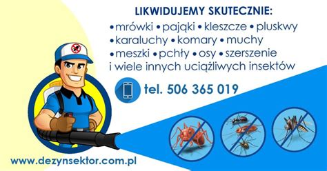 Zwalczanie likwidacja kleszczy Trzęsacz tel 506 365 019