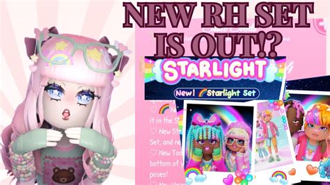 New Royale High Starlight Set Is Out Youtube