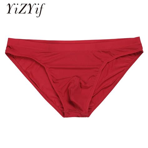 Jual BEBAS ONGKIR YiZYiF Men Bikini Briefs Underwear Slip Hombre Sexy