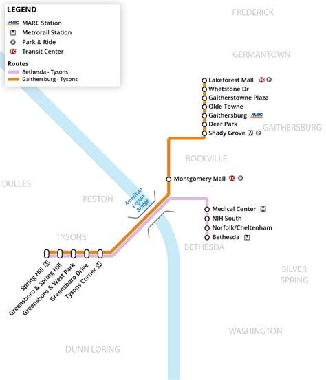 I American Legion Bridge Transit Tdm Study Foursquare Itp