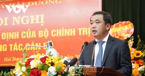 Ông Trần Đức Thắng giữ chức Bí thư Tỉnh ủy Hải Dương Tin nhanh chứng