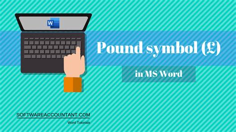 How to type a Pound symbol (£) in word (with shortcut) - Software ...