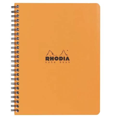 Rhodia Notatbok Linjer Sidespiral A4 LUSH DIVE AS