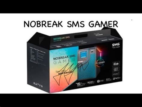 Abrindo A Caixa Do Nobreak Sms Gamer Va Tomadas De Sa Da Usb