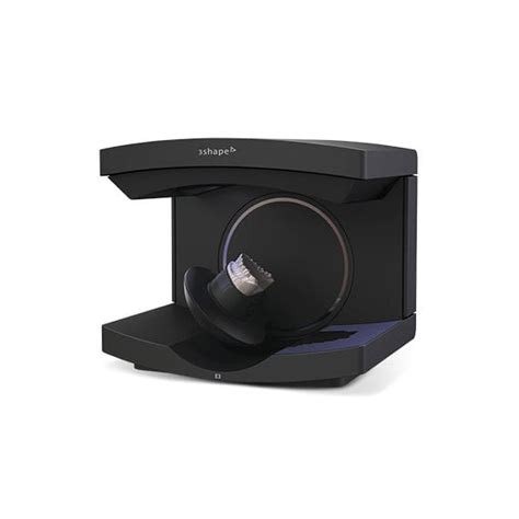 3D dental scanner - E3 - 3shape - benchtop / structured light / blue LED