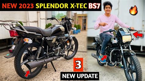 New Hero Splendor Plus Xtec Obd Bs Ride Review New Features