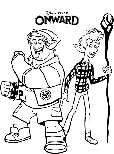 Kids-n-fun.com | Coloring page Onward Onward Ian Barley