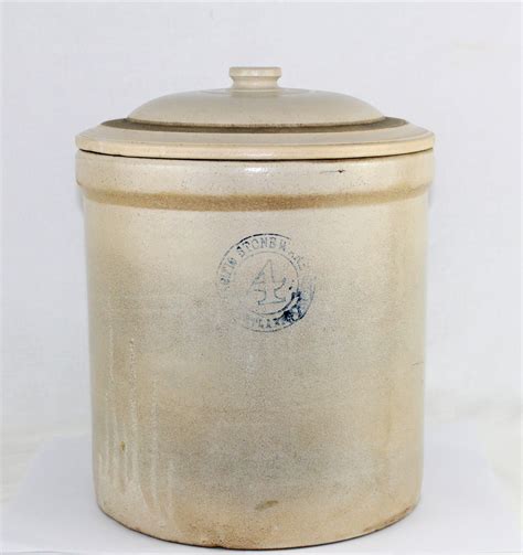 Antique Stoneware Crock Pacific Stoneware Portland Oregon Stoneware