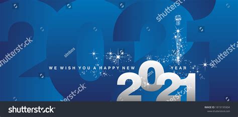 We Wish You Happy New Year Stock Vector Royalty Free 1819195904