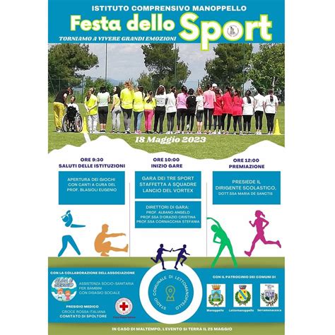 Lettomanoppello Festa Dello Sport Maggio Abruzzo Oggi